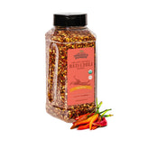 HqO front label on 10 oz chef jar showing organic branding and convenience