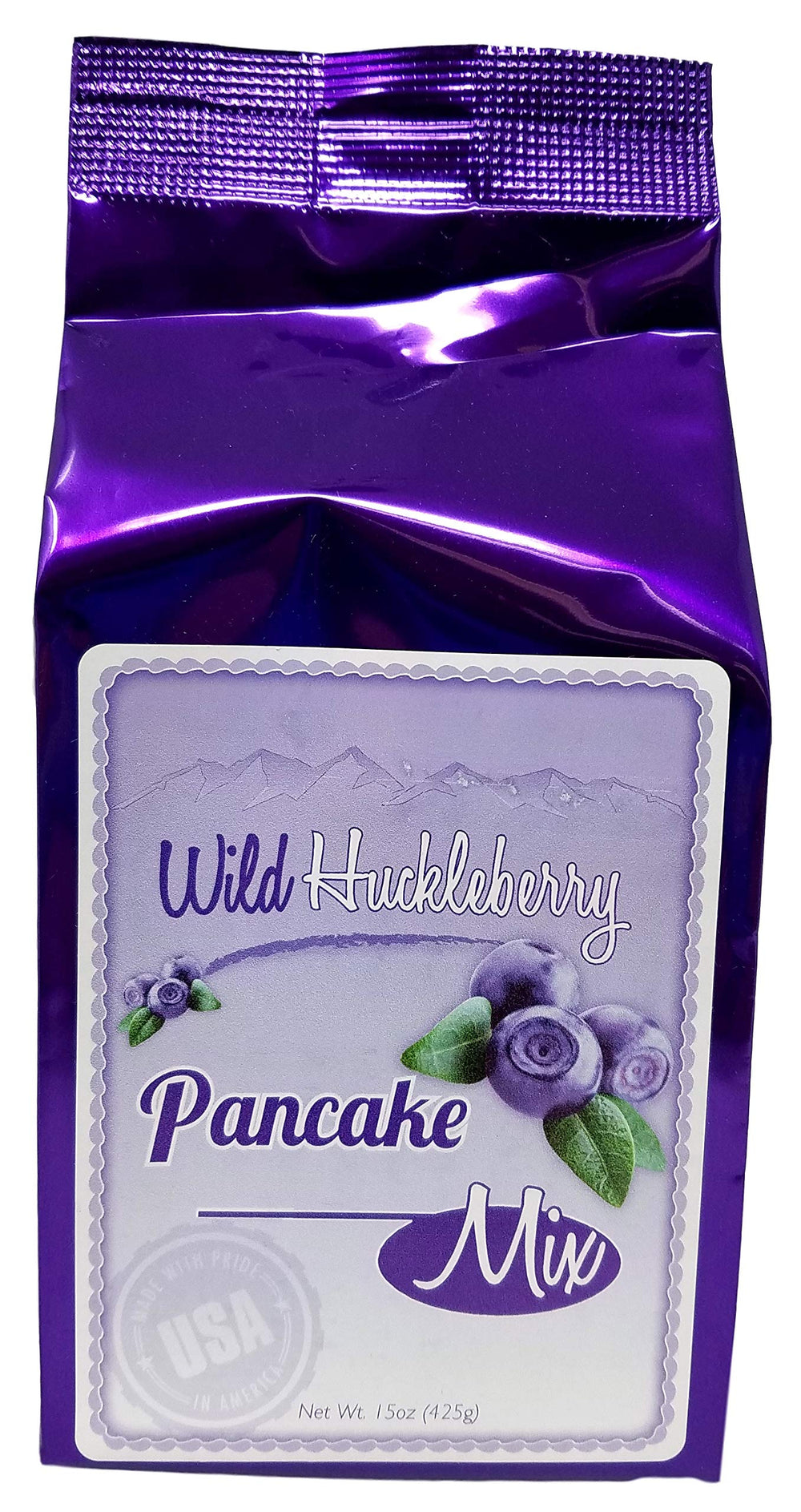 Huckleberry Haven front packaging showing 15 oz bag and gift-ready appeal