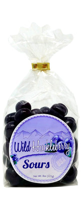 Huckleberry Haven front packaging showing 8 oz bag and gift-ready design