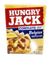 Hungry Jack front packaging showing pack of two boxes and clear product branding, convenient storage