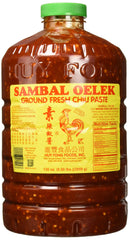Huy Fong Sambal Oelek close-up of chunky texture providing visual heat cue