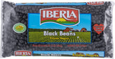 Iberia black beans front packaging shows label and pack count for easy pantry identification