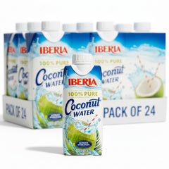 Iberia carton front packaging showing clean label and brand for instant recognition and trust