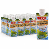 Iberia front packaging showing bottle label and organic claim for clarity