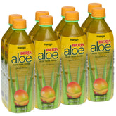 Iberia mango aloe front packaging showing bottle and label benefit hydration
