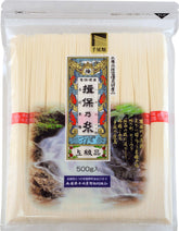 揖保乃糸 front packaging 500g showing premium quality and clear weight