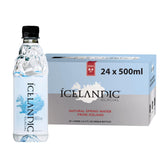 Icelandic Glacial front packaging showing clear bottle and label for recognizable branding and trust