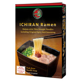 Ichiran front packaging showing kit contents and Japanese branding for authentic flavor