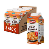 Idahoan carton front packaging showing product and quick-prep benefit