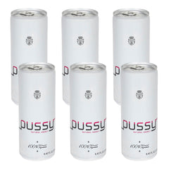 ILIOS Pussy front packaging showing can design and benefits