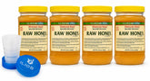 ILIOS front jar view of Y.S. Eco Bee Farms honey showing label and organic packaging benefit