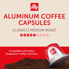 illy aluminium capsule close-up highlighting pressurized seal for preserved flavor