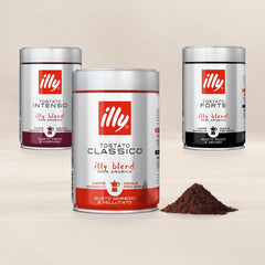 illy brewing in moka pot in kitchen demonstrating rich aroma benefit