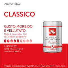 illy close-up of whole beans highlighting fresh aroma and texture