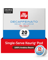 illy front packaging showing Classico decaf and clear branding benefit consistency