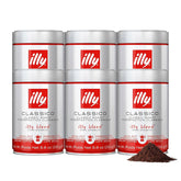illy Classico front can showing branding and sealed freshness benefit