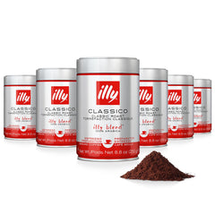 illy Classico front packaging showing brand and roast for quick identification and shelf appeal