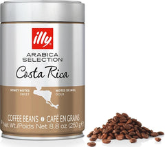 illy front packaging showing Costa Rica medium roast for clear purchase decision