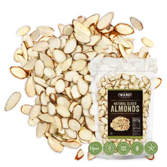 I'm A Nut front pouch showing label and resealable top for freshness