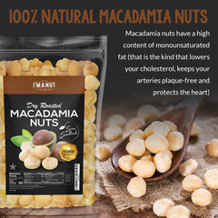 I'm A Nut handful-of-nuts beside a hand showing size and portion control