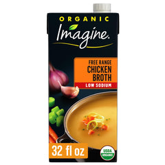 Imagine front packaging showing six 32 fl oz cartons and clear branding benefit convenience