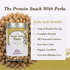 Imlak'esh Organics nutrition label showing protein and omega-3s