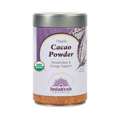 Imlak'esh Organics front packaging showing jar and label, emphasizes purity