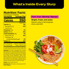 immi Tom Yum “Shrimp” broth pour emphasizing citrus aroma and tangy spice