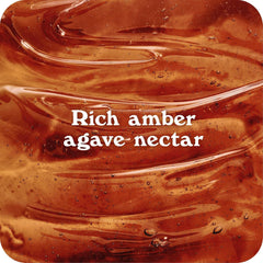 IN THE RAW close-up amber texture highlighting rich caramel flavor