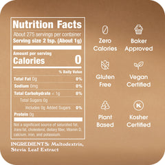 IN THE RAW nutrition label and claims for ingredient clarity