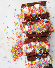 Frosted cupcake topped with India Tree sprinkles showing vibrant natural colors
