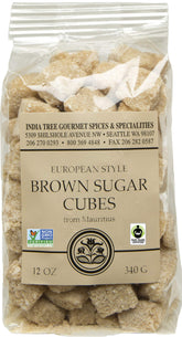 India Tree front packaging showing 12 oz bag and branding, highlights quality