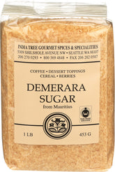 India Tree front packaging showing 16 oz bag and product name for pantry-ready use