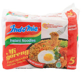 Indomie package front showing brand and original flavor, quick meal solution