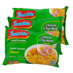 Indomie seasoning close-up showing aromatic blend and savory benefit