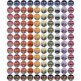 InfuSio front box display showing 120-count variety pack and flavors, clear benefit