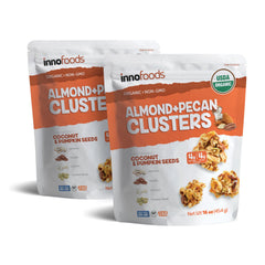 InnoFoods front packaging showing product and organic labels for clear shopping choice