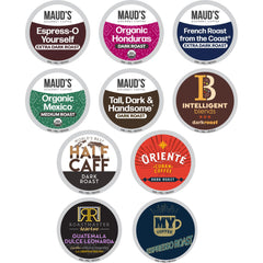 Intelligent Blends front packaging displaying 50-count variety pack and bold branding benefits