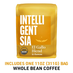 Intelligentsia close-up of whole beans highlighting roast profile and aroma