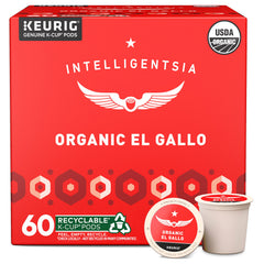 Intelligentsia front packaging showing six boxes and brand clarity