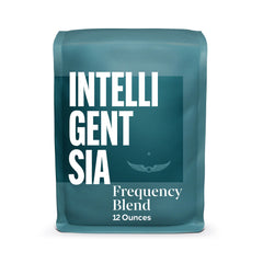 Intelligentsia Frequency front packaging showing brand and blend for easy identification