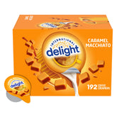 International Delight front packaging showing 192-count and convenience benefit
