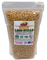 INTERNATIONAL POPCORN front packaging shows 1.9 lb bag and natural claim