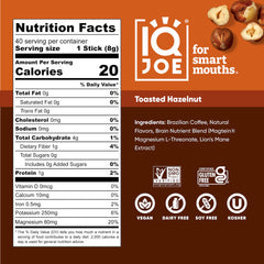 IQBAR IQJOE powder texture close-up showing instant solubility and smooth mix