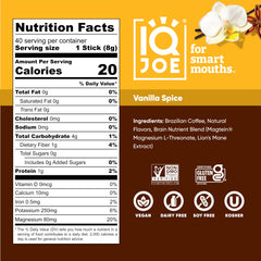 IQBAR powder texture close-up highlighting quick-dissolve instant mushroom coffee
