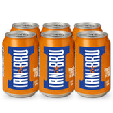 IRN-BRU front can view showing bold branding and refreshing appeal