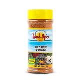 Island Spice jar front view showing brand and 8oz size for easy identification