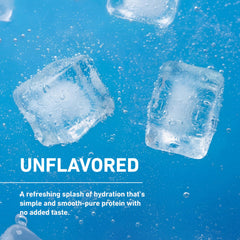 Isopure nutrition facts label close-up emphasizing protein content and ingredient transparency