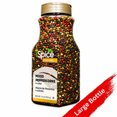 iSpice jar beside grinder demonstrating easy grinding and fast seasoning