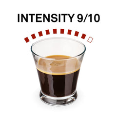 Italian Coffee For Espresso Lovers pods spread on counter demonstrating bulk supply